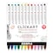 Clickart Marker, Assorted, Bullet Tip, Retractable 69012 - alternate 1