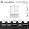 Kingston Brass 60" Acrylic Anti-Skid Alcove Right-Hand Drain Tub with Left Sliding Tub Door, White/Polished Chrome KVTAM6032R22B1 - alternate 6