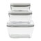 Zwilling Fresh and Save 3-pc Glass Food Storage Container, Meal Prep Container- Assorted Sizes 1007719 - alternate 7
