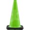 Xpose Safety 18 Inch Multipurpose PVC Lime Traffic Cone LTC18-1-X - alternate 1