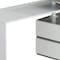 Homeroots 58" Gray Wood L Shape Computer Desk With Two Drawers 723741 - alternate 5