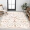 Jonathan Y Danae Classic Cottage Filigree Scroll Reversible Machine-Washable Cream/Terra 4 ft. x 6 ft. Area Rug SVH100A-4 - alternate 4