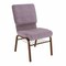 Flash Furniture Gray Fabric Church Chair, PK4 4-XU-CH-60096-BEIJING-GY-BAS-GG - alternate 1