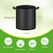 Healsmart 2 Gallon Grow Bags, Nonwoven Aeration Fabric Pots with Handles, Black, 6PK GLGROWBAG2X6LITEBLK - alternate 4