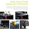 Putco Truck Rack, For Use With Putco Venture TEC Rack System; 65 Inch Length; Black; Aluminum; Set Of 2; 192265-2 - alternate 5