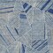 Homeroots 8' X 10' Denim Blue Gray And Ivory Geometric Washable Indoor Outdoor Area Rug 594776 - alternate 4