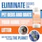 Pooph Cat Powder Kitty Litter Odor Eliminator 12 oz POKA-12 - alternate 3