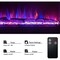 Edendirect 42-in W Black Wall mount LED Flat wall Electric Fireplace with Remote Control Included ZR-TS42 - alternate 4