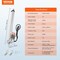 Vevor Linear Actuator 12V 12 Inch High Load 330lbs/1500N 0.19 in/s IP54 Protection OK648-1500N - alternate 3
