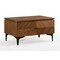 Homeroots 16" Solid Wood and Wood One Drawer Nightstand 473025 - alternate 1
