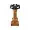 Everflow FIP Long Bonnet Gate Valve, Cast Brass 1/2" 44122-NL - alternate 4