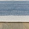 World Rug Gallery Contemporary Braided Weather Resistant Reversible Indoor/Outdoor Rug 2 ft x 7 ft Blue WR112BLUE2X7 - alternate 2
