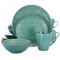 Elama Sea Foam Mozaic 16 Piece Luxurious Stoneware Dinnerware with Complete Setting for 4 EL-SEAFOAMMOZAIC - alternate 1