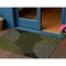 Homeroots 3' X 5' Olive Green And Black Geometric Washable Indoor Outdoor Area Rug 597643 - alternate 1