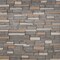 Durakwik Stone Siding Panel, 13 in L, 48 in W, 2 in Thick, Interlocking Edge, Stacked Stone Profile, 4PK 310SNP - alternate 2