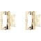 National Hardware 3-1/2'' Brass Surface-Mounted Door Hinge, 2-Count N244-806 - alternate 1