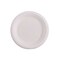 Kitch 24/7 Disposables White Compostable Molded Fiber Paper Plate, 6 inch, 1000PK KC-6P-NPAW - alternate 2