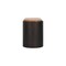 Homeroots 35in Brown Genuine Leather and Solid Wood Upholstered Storage Bench With Shelves 723434 - alternate 3