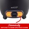 Brentwood Industries 3 Cup Uncooked/6 Cup Cooked Non Stick Rice Cooker in Black TS-506BK - alternate 4
