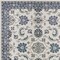 Homeroots 5' X 7' Ivory And Blue Floral Indoor Outdoor Area Rug 572635 - alternate 2