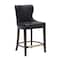 Manhattan Comfort Blair Counter Stool in Black, 2PK 2-CS020-BK - alternate 2