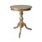 Homeroots 25" Champagne Wood Round End Table 493224 - alternate 1