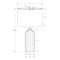 Monarch Specialties Lighting, 23"h, Table Lamp, Cream Ceramic, Ivory / Cream Shade, Contemporary, Modern I 9873 - alternate 2
