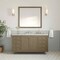 James Martin Vanities Chicago 60 in. Single Vanity, Walnut Whisper, w/ 3 CM Eternal Jasmine Pearl Silestone Top 503-V60S-WLW-FEJP - alternate 3