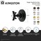 Kingston Brass Single-Handle Six-Way Diverter Valve with Round Trim Kit, Brushed Nickel KS4038NX - alternate 2