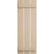 Ekena Millwork Rustic Three Board Spaced Board-n-Batten Rough Cedar Faux Wood Shutters, 17 1/2W x 32H, PR SHUBSS17X32RCPR - alternate 8