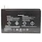 Upg Sealed Lead Acid Battery, 12 V, 12Ah, UB12120, T5 Tab Terminal, AGM Type 40842 - alternate 2