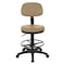 Office Star Products DC Series Sculptured Seat & Back Custom Fabric Drafting Chair, Dillon Buff DC517V-R104 - alternate 3