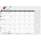 House Of Doolittle Monthly Desk Pad Calendar, Wild Flower, 12 Months, Jan-Dec, 18.5 in x 13 in 1976 - alternate 2