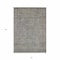 Homeroots 8' X 10' Gray And Silver Southwestern Washable Indoor Outdoor Area Rug 587053 - alternate 2