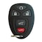 Aks Keys 2007 - 2017 Buick Chevrolet GMC Saturn Keyless Entry 5B FCC# OUC60270/OUC60221 RC-CHEVR-13C - alternate 1
