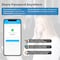 Wrightmaster 5 in 1 Corded Aluminum Smart Lock Deadbolt, Keyless Entry Door Lock with Fingerprint Digital, APP C ZR-07T-BK - alternate 4