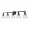 Z-Lite Auden Matte Black 5 Light Vanity 7704-5V-MB - alternate 3