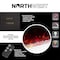 Northwest Wall Mounted Electric Fireplace 50in Heat-Free Fireplace with 10 Color Changing LED Flames 80-WSG02-NH - alternate 3