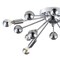 Jonathan Y Copernicus 20" 7-Light Metal LED Flush Mount, Chrome JYL9048A - alternate 4