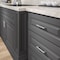 Richelieu Avellino Collection 5 1/16 in (128 mm) Center-to-Center Brushed Nickel Contemporary Cabinet Pull BP527128195 - alternate 3