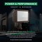 Beyond Led Technology LED Flood Light, Watt 300-500W, 77500 Lm, CCT 3K-5K, Universal Bracket/Yoke Mount/ U-Bracket Included 156998-1 - alternate 3