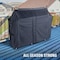 Coleman Revolution Heavy-Dual Cover for 3-Burner Dual Fuel BBQ Grill, Black CTA-1810 - alternate 5
