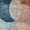 Homeroots 5' X 8' Rust Beige And Teal Blue Geometric Washable Indoor Outdoor Area Rug 604936 - alternate 4