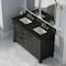 James Martin Vanities Brookfield 60" Double Vanity, Black Onyx, w/ 3 CM Phantome Eclos Top 547-V60D-BKO-3PHT - alternate 4