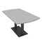 Skutchi Designs Arc Rectangle Meeting Room Table, 36 in W, 72 in L, Grey HAR-AREC-36X72-DOU.BK-U779 - alternate 1