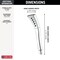 Delta Universal Showering Components H2OKinetic Single-Setting Hand Shower 59421-PR-PK - alternate 3