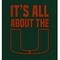 Coverking UNIVERSAL ULTISUEDE SEAT COVER DESIGNER 1PC, UNIVERSITY OF MIAMI IT'S ALL ABOUT THE U, ELA122 USCSELA122 - alternate 2