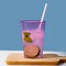 Smarty Had A Party 12 oz. Clear Pink Disposable Plastic Party Cups, 240PK 512C-P-CASE - alternate 4