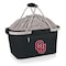 Picnic Time Family Of Brands NCAA Oklahoma Sooners Metro Shopping Basket - Insulated Picnic Basket 645-00-175-454-0 - alternate 1