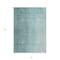 Homeroots 5' X 8' Teal Blue And Aqua Abstract Washable Indoor Outdoor Area Rug 588233 - alternate 3